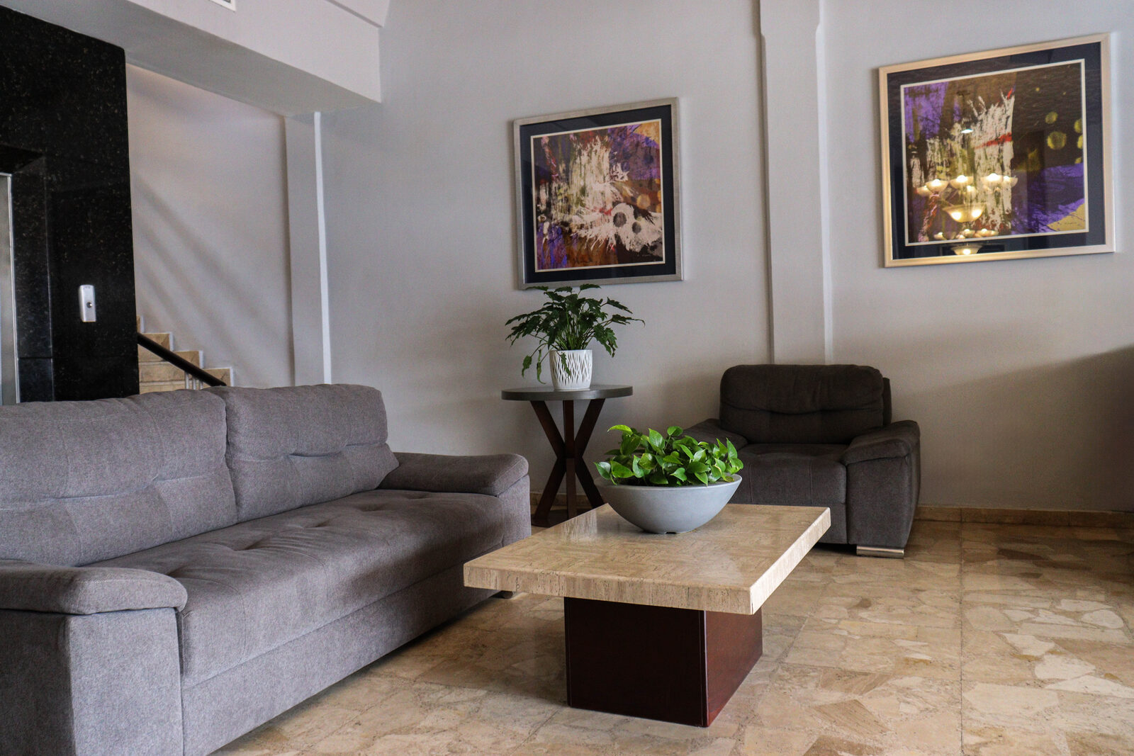 Sala de espera, Hotel América Centro