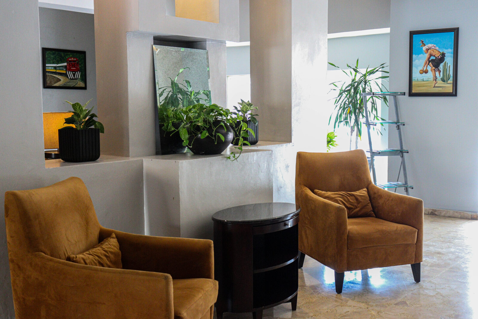 Lobby Hotel América Palacio